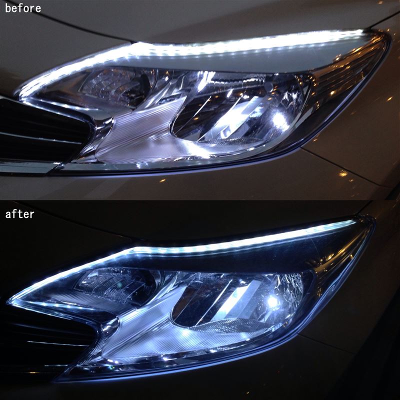 Led アイライン Diy 13 12 30 31 17 Led アイライン 13 12 30 31 クルマいじり まとめ みんカラ 車 自動車sns ブログ パーツ 燃費 整備