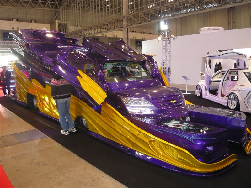 Tetuのフォトギャラリー 14東京オートサロン凄い車 トヨタ エスティマハイブリッド みんカラ