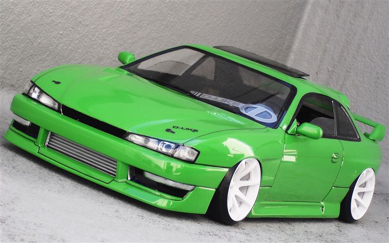 D-LIKE 日産 s14 silvia 後期 ラジコンボディ