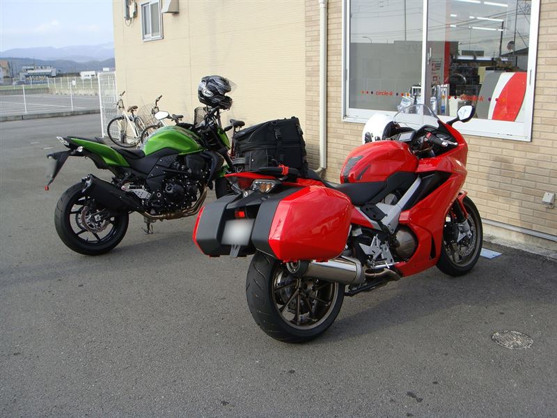 Kobaやんのフォトギャラリー Z750r慣らしツーリング ホンダ Vfr800f みんカラ