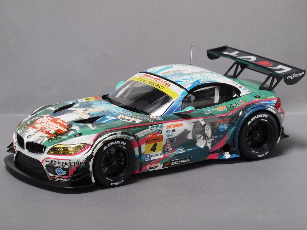 轗軻のフォトギャラリー「GSR 初音ミク BMW Z4 GT3 2014 Rd.1