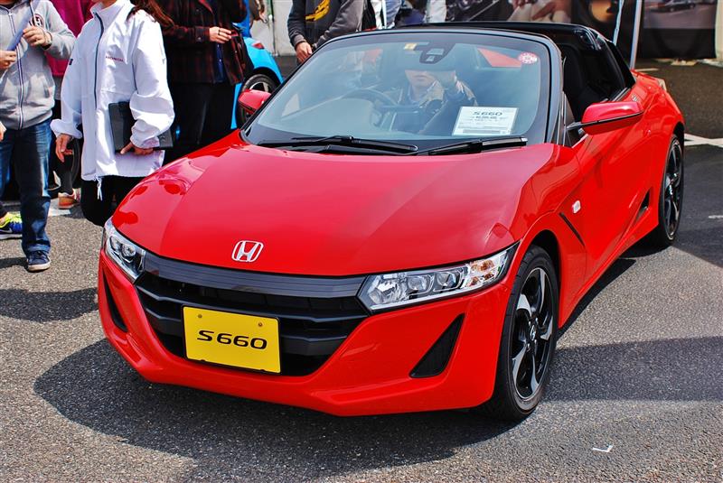 有栖 のフォトギャラリー 大注目 ホンダ S660 実車をチェックしました スズキ スイフトスポーツ みんカラ