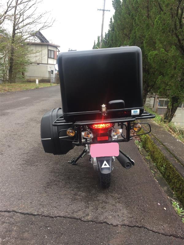 Hananeko350のフォトギャラリー カブプロ自作キャリア ホンダ スーパーカブ110プロ みんカラ