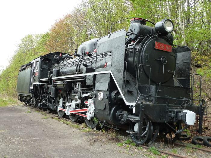 人も車もポンコツのフォトギャラリー「深川市のSL C58 98