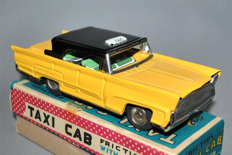 三陽工業 ブリキ製 1960年型リンカーン タクシーキャブ 」覆面えるの
