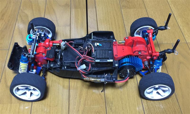TAMIYA TA02のフォトギャラリー「タミヤ TA02 シャーシ