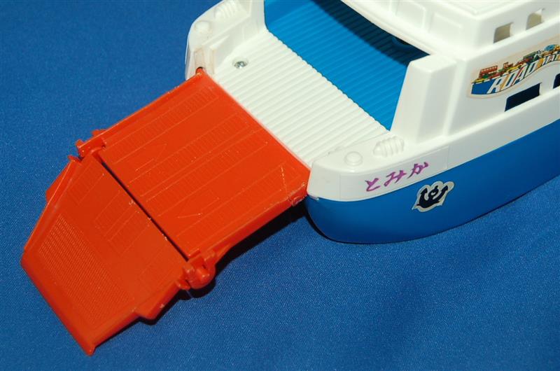旧トミー トミカ 電動走行 オートフェリーボート｜覆面えるの