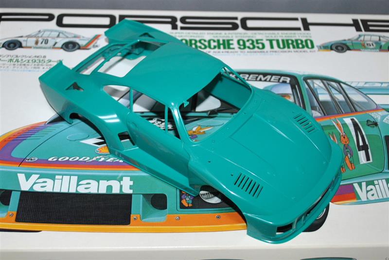 タミヤ模型、1/20、クレーマー ポルシェ935ターボ ｜覆面えるの