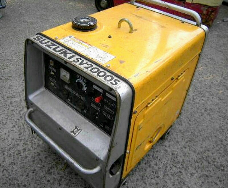 てぇかむ#低燃費化のフォトギャラリー「スズキ : 発動発電機 てぇかむ#低燃費化のフォトギャラリー「スズキ : 発動発電機