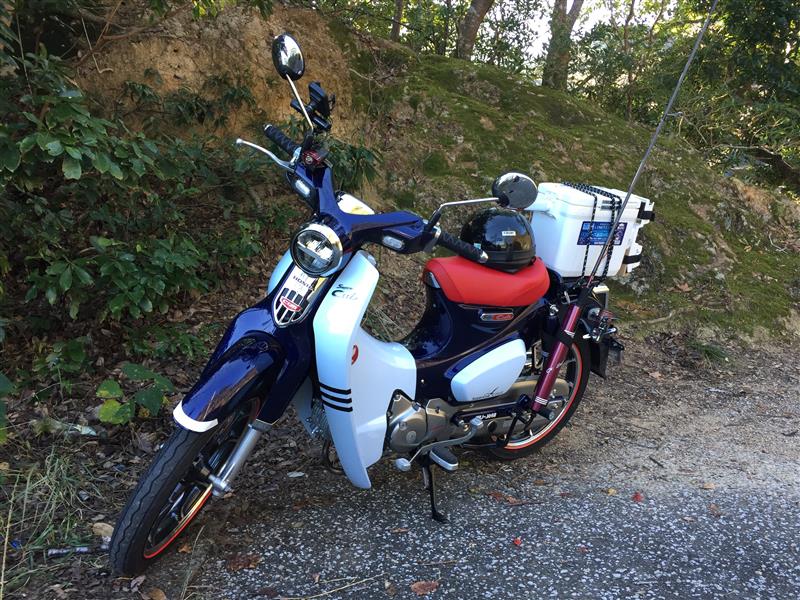 まあしいのフォトギャラリー 釣 リング ホンダ スーパーカブc125 Ja48 みんカラ