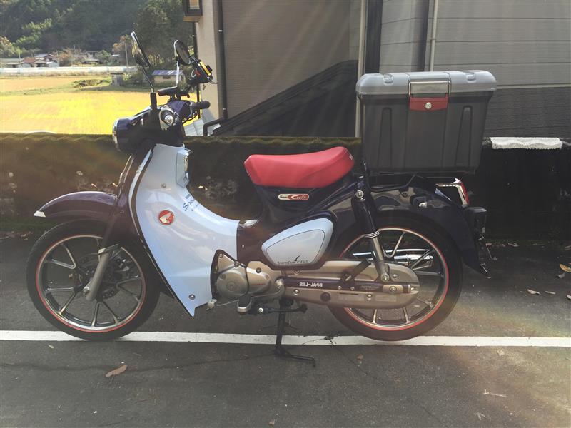 まあしいのフォトギャラリー リアボックス妄想 ホンダ スーパーカブc125 Ja48 みんカラ