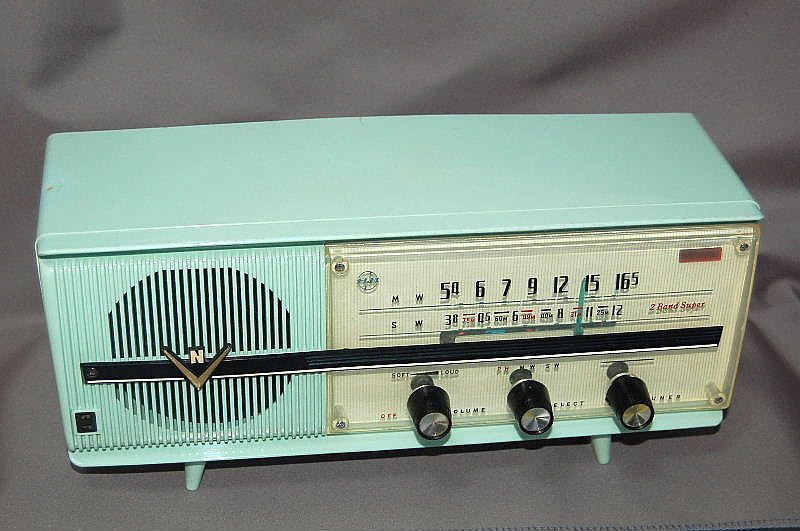 松下電器産業 ナショナル 真空管ラジオ DX-475｜覆面えるの