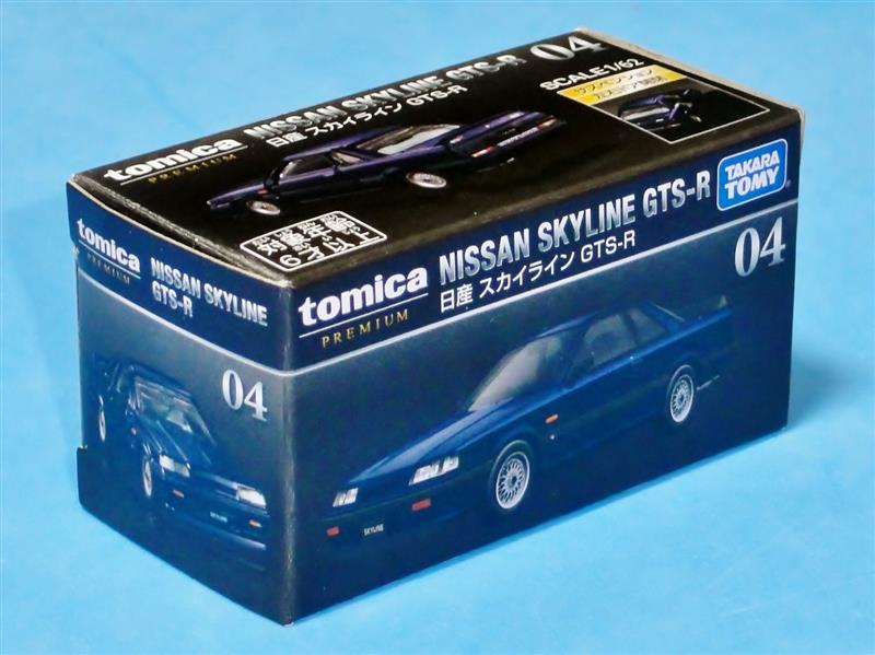TOMICA PREMIUM 04 NISSAN SKYLINE GTS-R R31 1//62 TOMY NEW GT-R