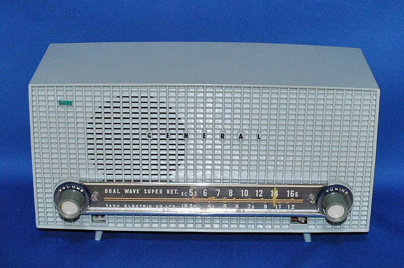 ゼネラル（八欧電機） 真空管ラジオ 5MA-158｜覆面えるのブログ