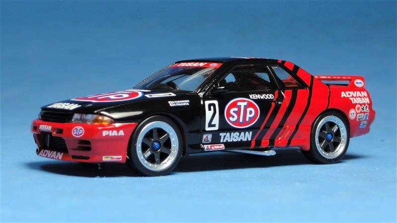 トミカリミテッド NISMO MODEL CAR COLLECTION 1/64 STP TAISAN GT-R 1993 JTC Rd.2 Winner KENWOOD #2(レッド×ブラック) 完成品 ミニカー タカラトミー