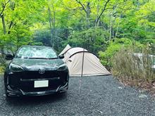 ヤリスクロスで14回目のキャンプ🏕