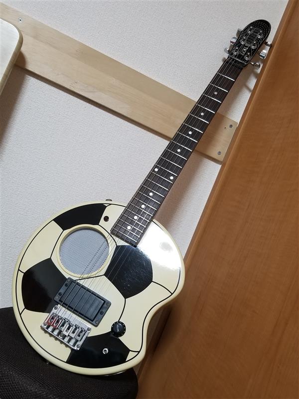 Aria ProⅡ】GOALⅢ SCG-200アンプ内蔵ギターサッカーボール型