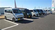 第4回エブリイオフinケンズガレージ水戸店駐車場 2023,02,05