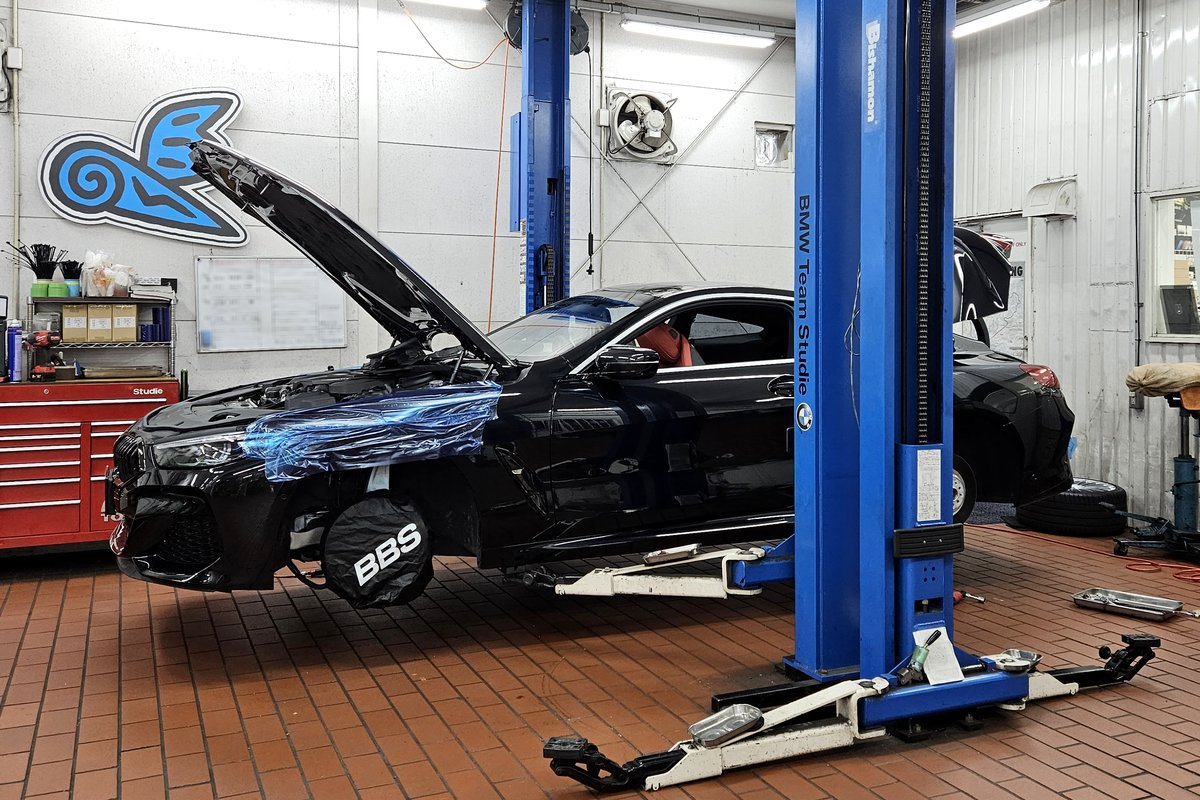 ドタバタ作業編 ①】 BMW M850i ノーマルサス戻し その4｜トシ