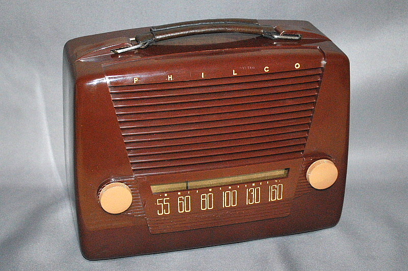 philco ビンテージ 真空管ラジオ USA（真空管ラジオ修理体験記 
