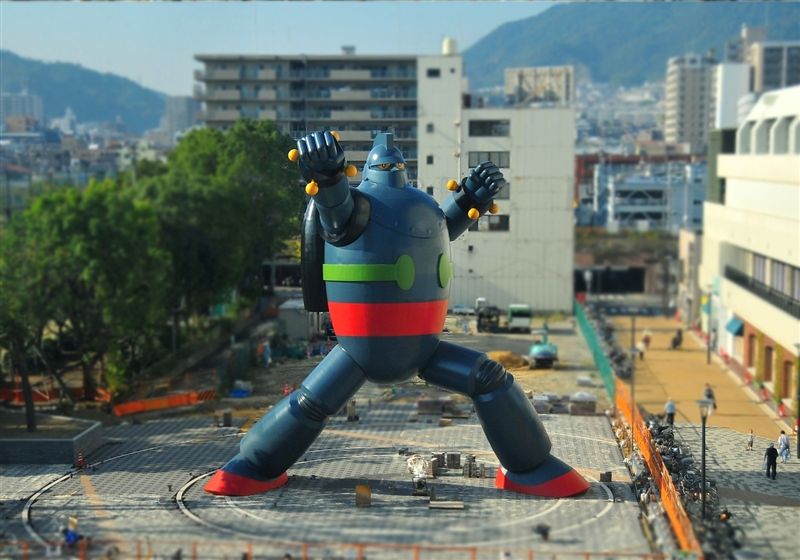 JR新長田駅　鉄人28号