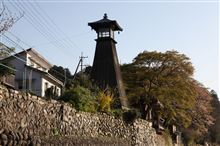 上有知湊跡・住吉灯台（美濃市） 川湊の灯台として現存する全国的にも珍しい建造物、上有知湊跡・住吉灯台