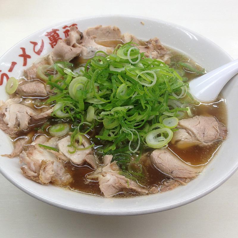 ラーメン 萬福 京都駅前 チャーシュー麺