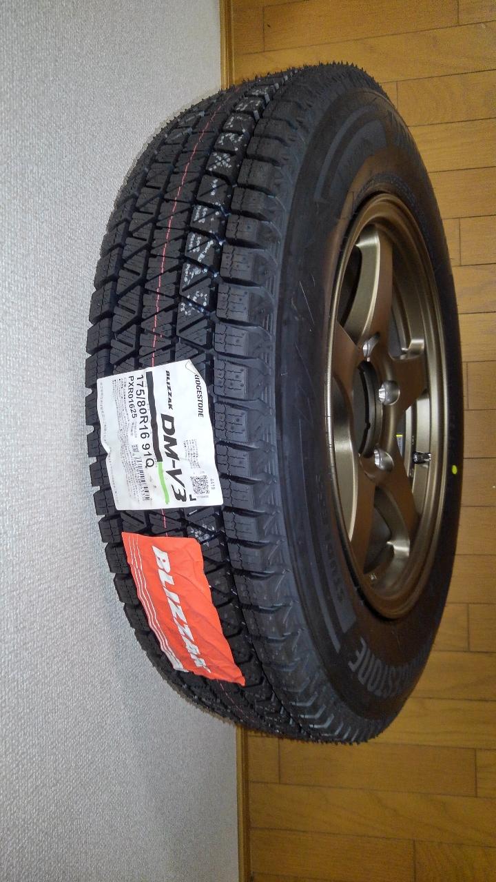 独特な スタッドレス 4本セット BRIDGESTONE BLIZZAK DM-V3 DMV3 175 80R16 ホイールお任せ 16x5.5J  139.7 ジムニー JB64 JB23 JIMNY