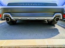 SKEフォレスターアドバンス用 マフラーカッター2本出しキット
