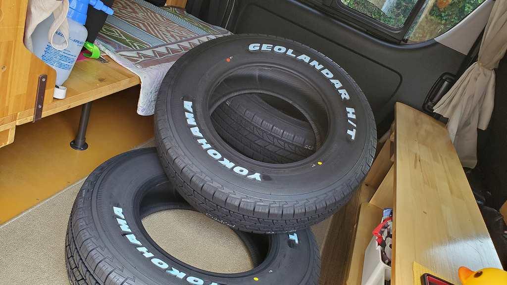 YOKOHAMA GEOLANDAR H/T G056 195/80R15 のパーツレビュー