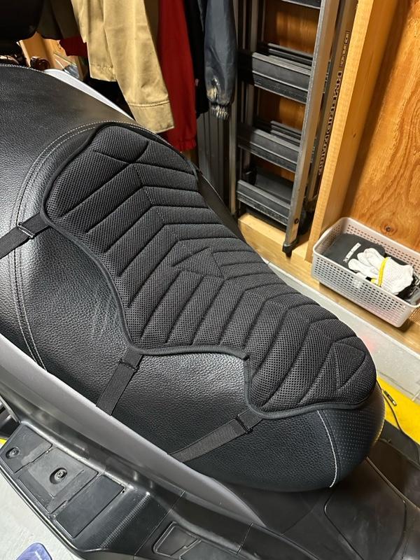 amazon バイク用クッション のパーツレビュー | バーグマン200
