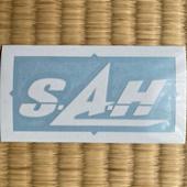 SIGN WORKS BROS オリジナルデザインステッカー「S.A.H」
