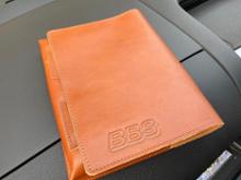 BBS 車検証入れ　ブラウン（新品未使用） 新品 非販売品 BBS ノベルティ 本革 車検証ケース レザー