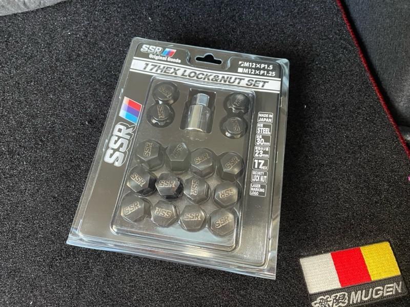 SSR SSR(エスエスアール) 17HEX ロック&ナットセット (4H用) M12