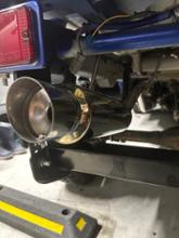 DA63T 後期用　ARsport　2分割式砲弾マフラー
