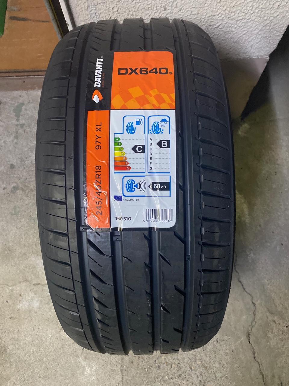 DAVANTI DX640 245/40R18 のパーツレビュー | ランサー