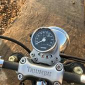 DAYTONA(バイク) デイトナ(Daytona) バイク用 機械式 スピードメーター ステンレスボディ/ブラックパネル/ホワイトLED φ60 220km/h表示