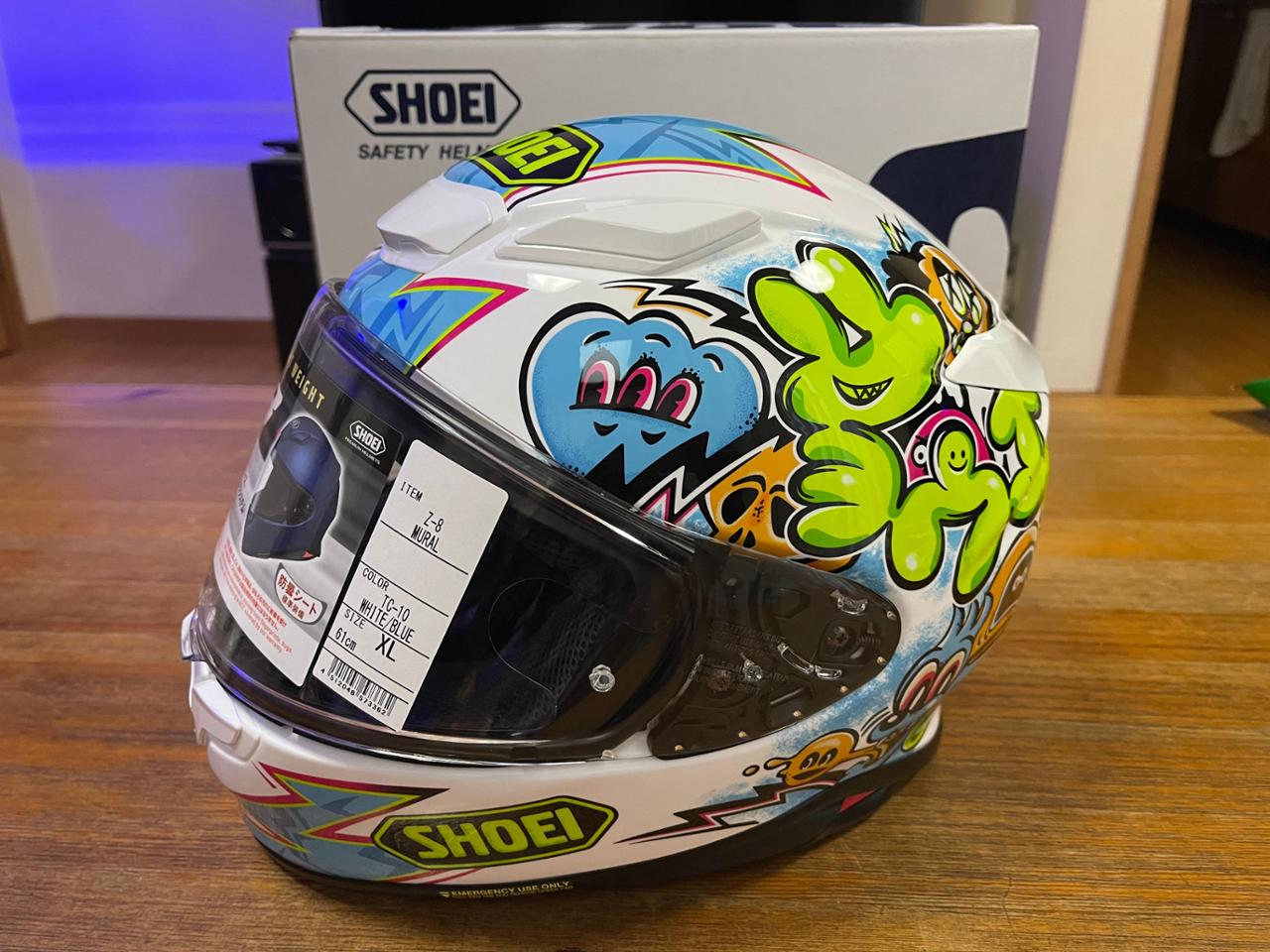 SHOEI Z-8 MURAL のパーツレビュー | X-ADV(よっすぃ~) | みんカラ