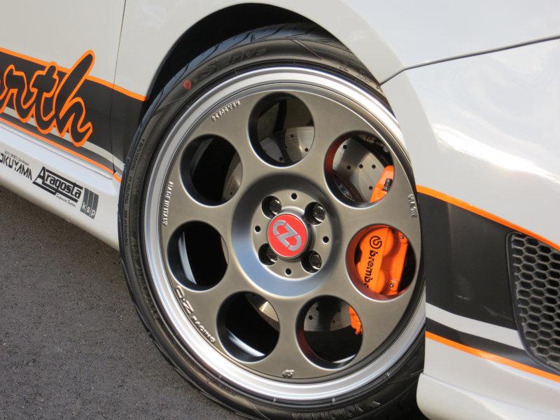 FIAT ABARTHに】OZ Racing LEGGENDA レジェンダ 17in 7J +37