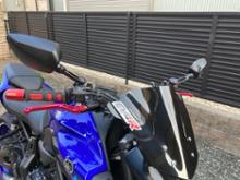 ワイズギア ミドルスクリーン のパーツレビュー | MT-07(まもる