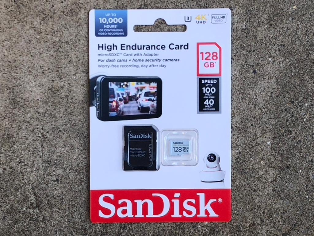 SanDisk microSDカード 128GB UHS-I Class10 U3 V30対応 SDSQQNR