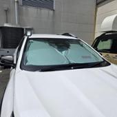 ステアリングカバー付きサンシェード STI(エスティーアイ