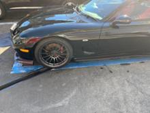 AERO WORKZ カーボンリップスポイラー のパーツレビュー | RX-7 AERO WORKZ カーボンリップスポイラー のパーツレビュー | RX-7