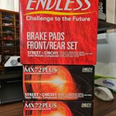 MX72 PLUS ENDLESS(エンドレス)のブレーキパッドの口コミ