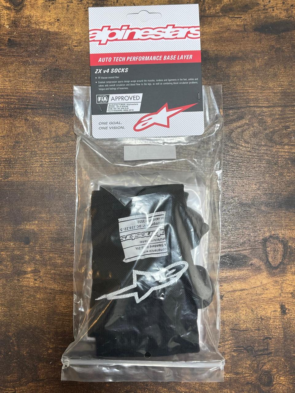 alpinestars 耐火ソックスZX v4 SOCKS のパーツレビュー