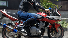 TNM CB400SF NC39/NC42バックステップ 延長プレート のパーツレビュー | CB400 SUPER BOL D'OR HYPER VTEC Revo(カマキリ♂) | みんカラ