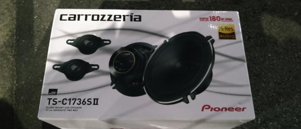 PIONEER / carrozzeria TS-C1736SⅡ のパーツレビュー | マークX G's