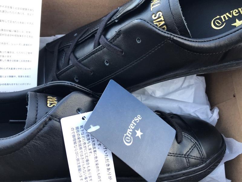 コンバースジャパン LEATHER ALL STAR COUPE OX ブラック のパーツ