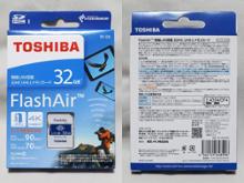 TOSHIBA 無線LAN搭載SDHCメモリカード 32GB W-04 SD-UWA032G