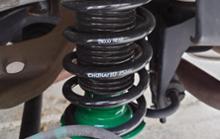 送料込み　サスペンションプラス　UC-01 低反発　8キロ　6インチ　ID66 ☆SUSPENSION PLUS UC-01 直巻き☆ID66-203mm(8inch)-14k (2本